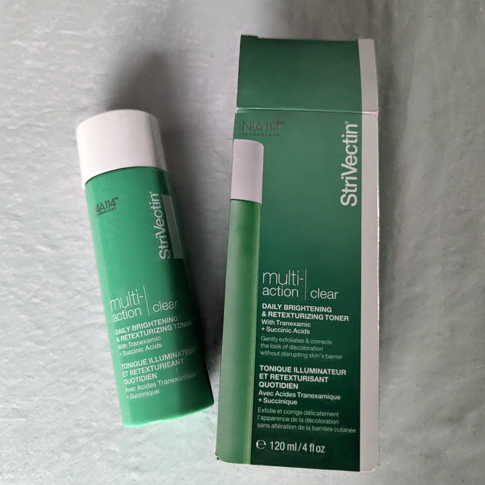 StriVectin Multi-Action Clear Daily Brightening & Retexturizing Toner Never Used